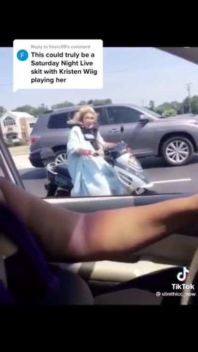 This is my exit up here, I gotta go. Oh. Oh. AHHHHHHHHHHHHH