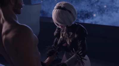 Nier Automata 2B Hentai