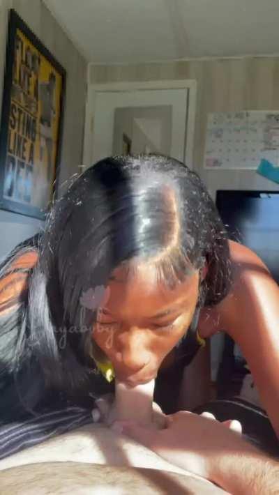 If you not moaning or saying fuck Ill simply get sloppier