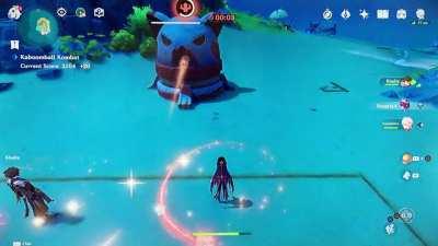 So..my wife and I found a way to cheese Kaboomball. We got 3228 points for doing this lol.