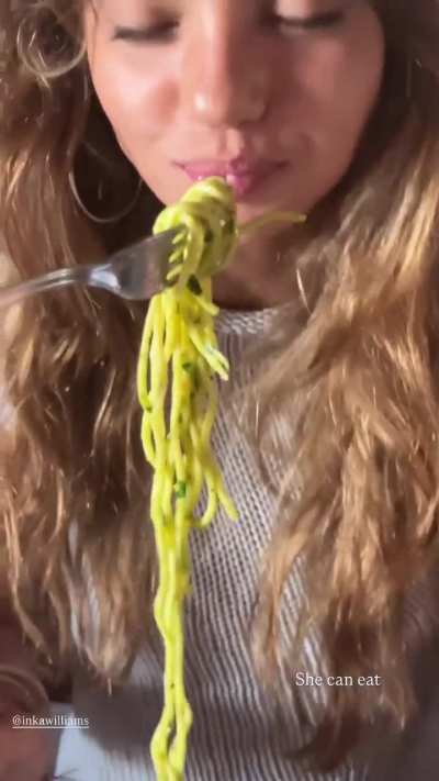 Cute lil foodie girl