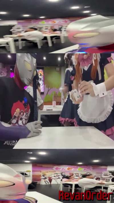 Ultraman Tiga X Akiba Maid War