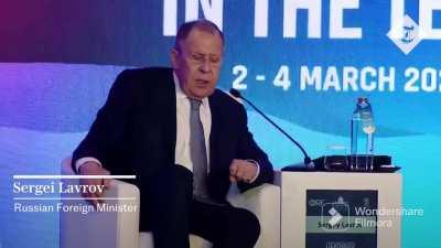 Russian Foreign Minister draws laughter from G20 diplomats after claiming Ukraine launched war against Russia.