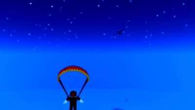 Did the Jet hit him?