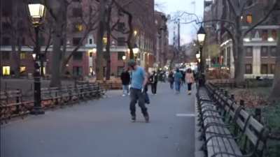 He really do be skating