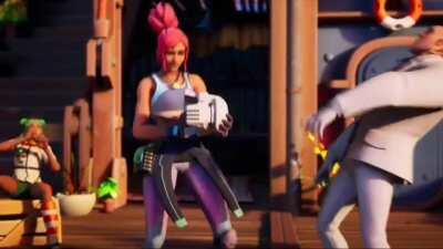 Brutus gets knocked out by season 3 girl that idk