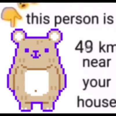 Bear near your house