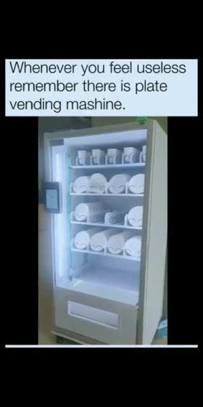 Plate Vending Machine