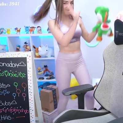 No me canso de verla