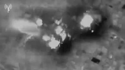 The IDF posts footage of the airstrike that killed hassan nasrallah
