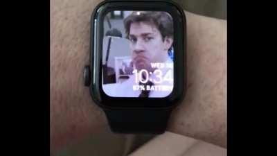 I check the time constantly.