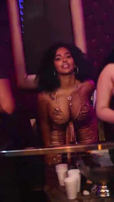 If I saw Ayisha Diaz in the club like this I wouldn’t be able to stop staring at her rock hard