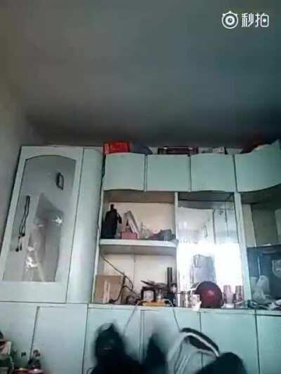 Lighter Explodes In Batman's Face