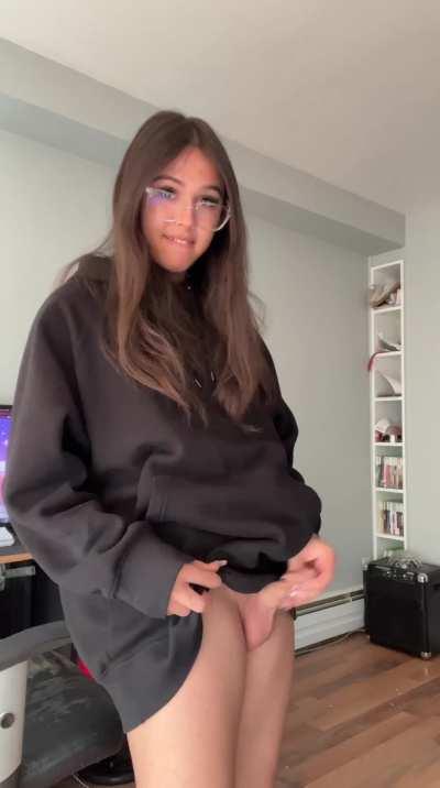 Can i be your first dick girlfriend? 🥺