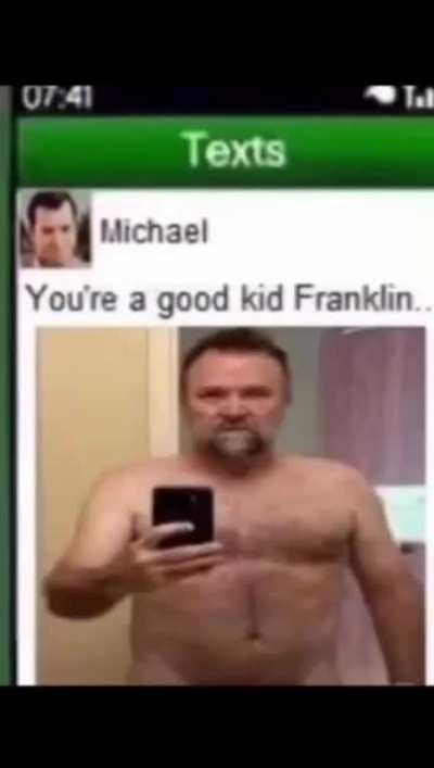 You're a good kid Franklin