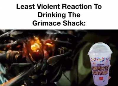 Grimace Claimed Another Life ð Rip Lord Megatron