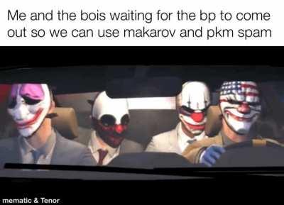 Bouta spray till no end