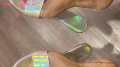 @themelanin_obsession sandals tease