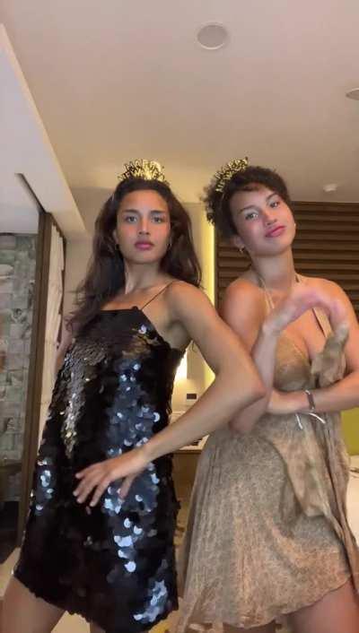 Sofia with her sister