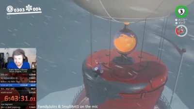 Alpharad's six hour jump