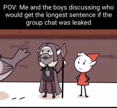 I think my sentence would be death