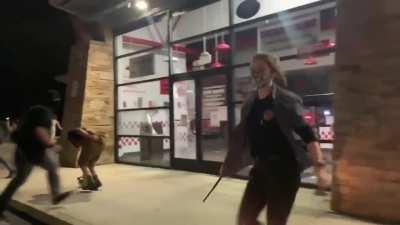 Black protest leaders in tears, begging Antifa to stop the violence and riots