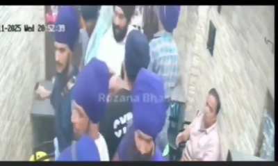 shopkeeper in Jalandhar, Punjab brutally attacked with swords by mobs over a delayed order.