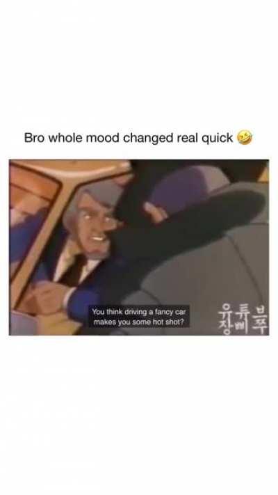 MC messing with someone he shouldn't