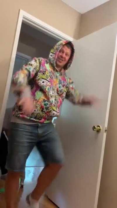 My Russian dad got this hoodie today