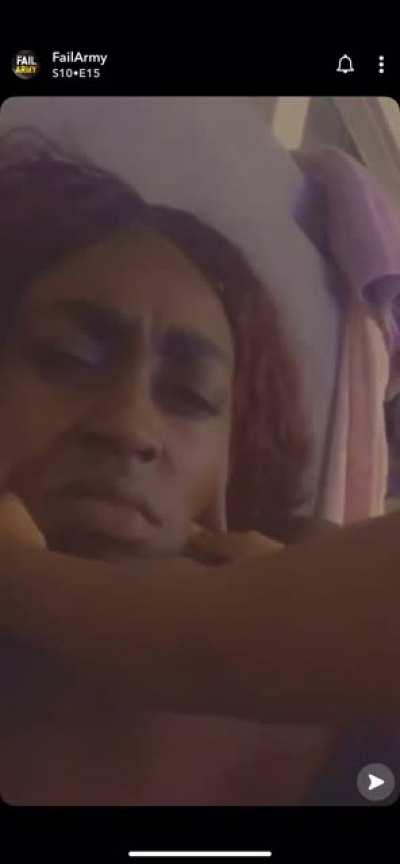 WCGW Letting a child play with your face