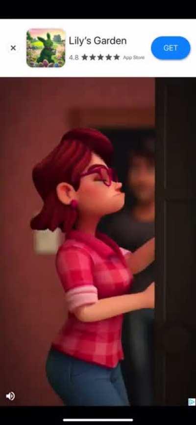 Lily is still going strong, did they just gesture a threesome at me?