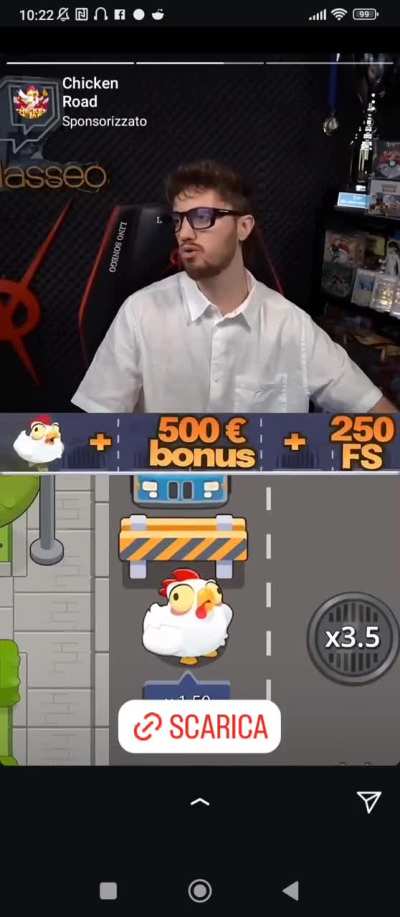 Ho perso l'audio, ma se qualcuno riesce a girarglielo che stai merda gli hanno rubato la faccia e con IA cianno fatto la pubblicità