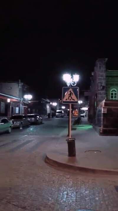 Late late night Gyumri