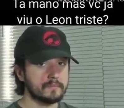 Leon triste