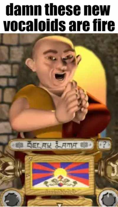 fuck hatsune miku delay lama's where its at