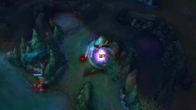 This is what can happen if you ask your Jungler to solo Red Buff.