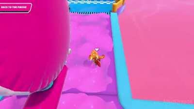 Eliminated on Slime Climb by a flying bean with Big Yeet Energy