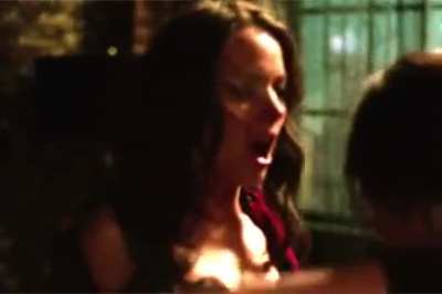 Sarah Ripping off Her GF’s top in Person of Interest