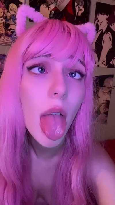 Begging for your cum