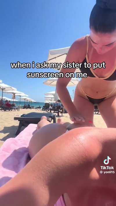 I wonder if she needs another sister