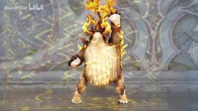 Azhdaha But He's Dancing Ayaka's Dance