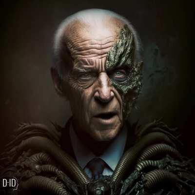 Biden as an Alien video, text of speech, and voice, all done with AI (more info in comments)