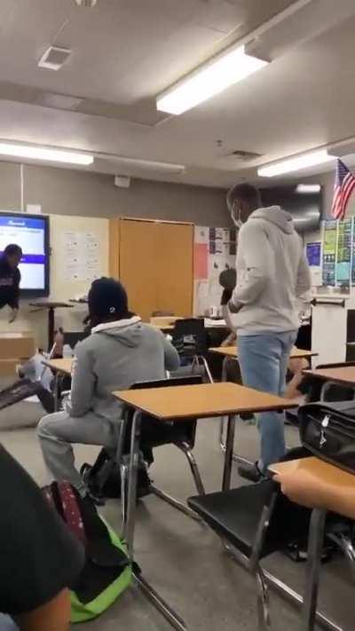 I feel sorry for the teacher