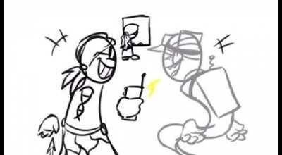 Tricky tries to order a burger at Starbucks