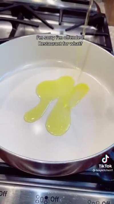 “Steak” made of beans and apparently a toxic relationship