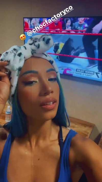 Beautiful Sasha Banks