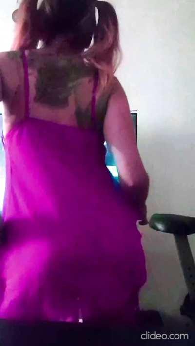 I love to dance before I fuck