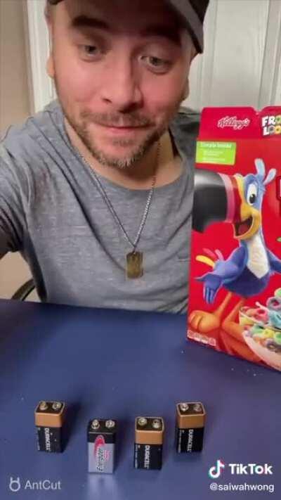 I don't know what he did but he did it!