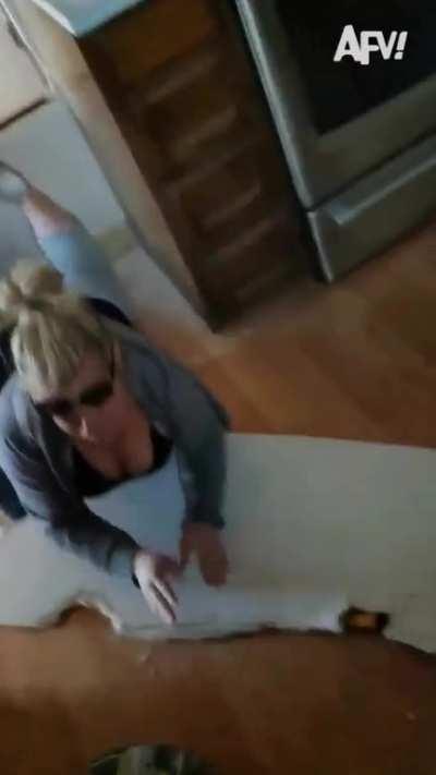 HMC while I Kool-Aid Woman this wall