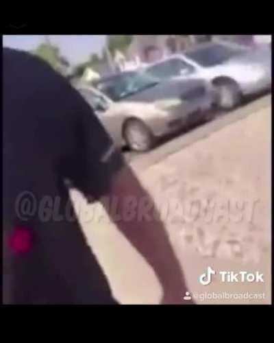 Trump supporter harrasses 16 yr. old in parking lot